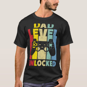 Männer Schwangerschaft Ankündigung Vater Stufe ent T-Shirt