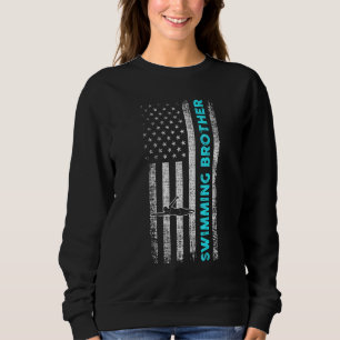 Männer schwimmen Bruder Sweatshirt