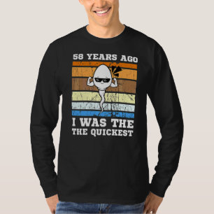 Männer schwimmen vor 58 Jahren schneller Sperma T-Shirt