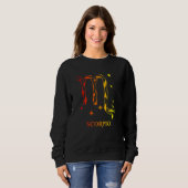 Männer Scorpio Zodiac 1 Sweatshirt (Vorne ganz)