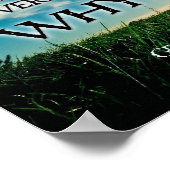 Männer sehen Dinge Poster (Ecke)