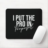 Männer setzen das Pro in Propofol-Anästhesist Mousepad (Mit Mouse)