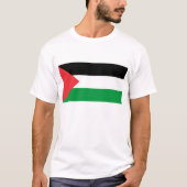 Männer - Shirt mit der Flagge Palästinas (Vorderseite)