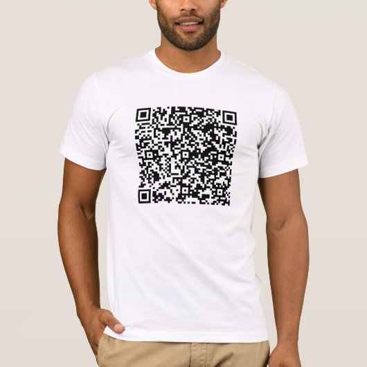 Männer sind Code-T - Shirt das QR der so (Vorderseite)