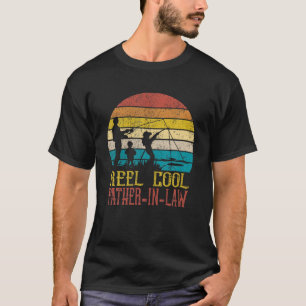 Männer sind Cooler Vater im Jura Fischen T-Shirt
