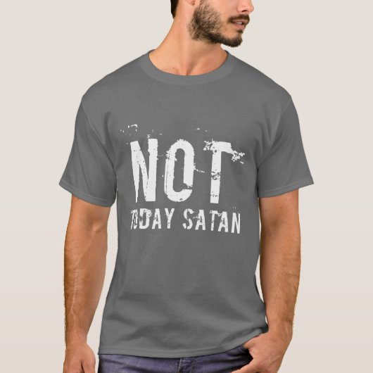 Männer sind heute kein Satan-T - Shirt (Vorderseite)