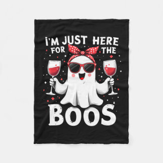 Männer sind hier für die Buh Cute Halloween Frauen Fleecedecke