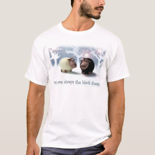 Männer sind immer die schwarzen lustigen Schafe T-Shirt