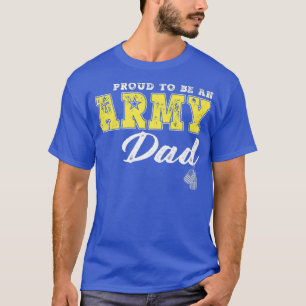 Männer sind stolz darauf, ein Vater der Armee zu s T-Shirt
