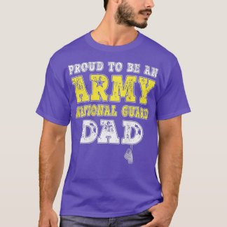 Männer sind stolz darauf, Vater der Nationalgarde  T-Shirt