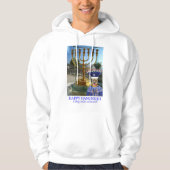 Männer sind verrückt. Happy Hanukkah, Löwe Hoodie (Vorderseite)