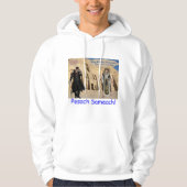 Männer sind verrückt. Happy Passover. loris/Affe Hoodie (Vorderseite)