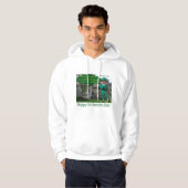 Männer sind verrückt. Happy St. Patrick's Day. Iri Hoodie (Vorne ganz)