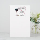 Männer sind wie feiner Wein-Geschenke Briefpapier (Stehend Vorderseite)
