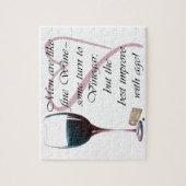 Männer sind wie feiner Wein-Geschenke Puzzle (Vertikal)