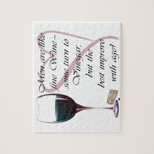 Männer sind wie feiner Wein-Geschenke Puzzle (Vertikal)