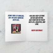 Männer sind wie Watercolor Karte (Innenseite)