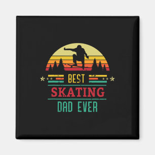 Männer Skateboard Skater Väter Vintage Retro Art- Magnet