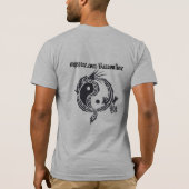 Männer Spitzen T-Shirt (Rückseite)