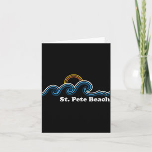 Männer St Pete Beach Florida FL Surfen Wellen Sonn Karte