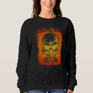 Männer starker Vater von süßen Kindervätern Schäde Sweatshirt