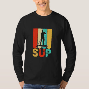 Männer stehen auf und paddeln Surfer Männer T-Shirt