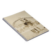 Männer stehend auf Strand Notizblock (Rechte Seite)