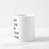 Männer stellen mich verärgerte häufig Tasse her (Mittel)