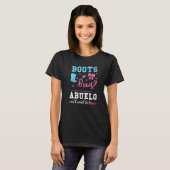 Männer Stiefel oder Bogen bei Geschlecht zeigen ro T-Shirt (Vorne ganz)