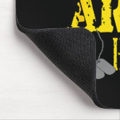 Männer Stolz Armee Ehemann Militär Design Mousepad (Ecke)