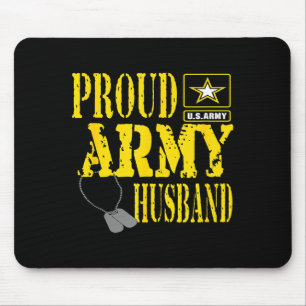 Männer Stolz Armee Ehemann Militär Design Mousepad