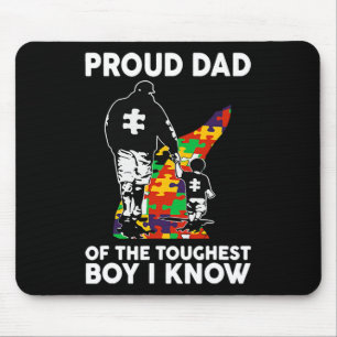 Männer stolz Vater des härtesten Jungen, den ich A Mousepad