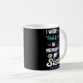 Männer-Suizidpräventionsbewusstsein in Erinnerung Kaffeetasse (VorderseiteRechts)