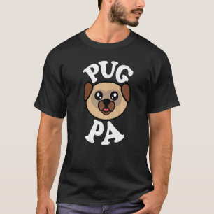 Männer Süßer Mops Papa Premium T-Shirt