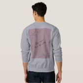 Männer Sweatshirt (Schwarz voll)