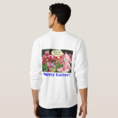 Männer Sweatshirt. Happy Oaster. Alpaca/Hunny Sweatshirt (Schwarz voll)
