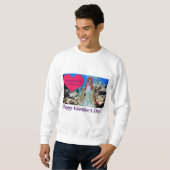 Männer Sweatshirt. Herzlichen Glückwunsch Valentin Sweatshirt (Vorne ganz)