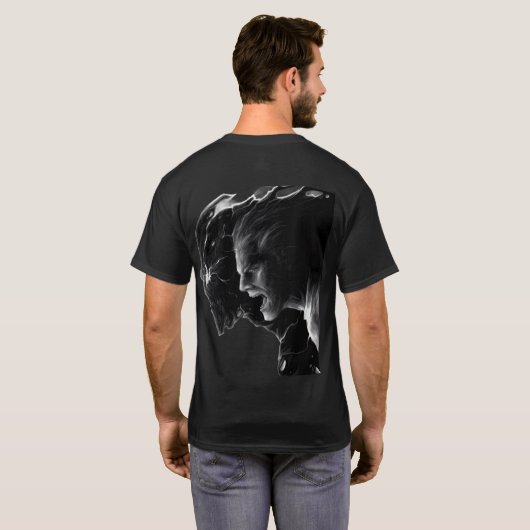 Männer T-Shirt (Schwarz voll)