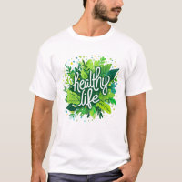 Männer - T - Shirt für gesundes Leben