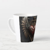 Männer-T - Shirt Milchtasse (Linke Ecke)