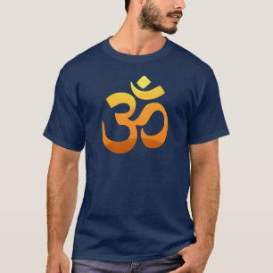 Männer T - Shirt Om Mantra Symbol Yoga Asana Relax