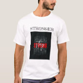 MÄNNER T SHIRT STÄRKER UND KLEINER SPORT (Vorderseite)
