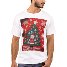 Männer-T - Shirt-Weihnachtsdesign