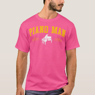 Männer-Tastatur-Musiker Ich bin der Klaviermann T-Shirt