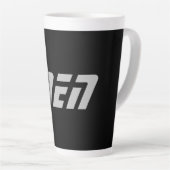 Männer Text druckt Super und Coole Schiffsbeständi Milchtasse (Rechte Ecke)