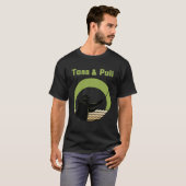 Männer Toss And Pull Angeln 2 T-Shirt (Vorne ganz)