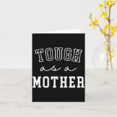 Männer Tough As A Mother Performance Karte (Gelbe Blume)