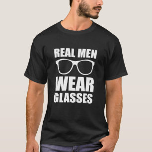 Männer tragen eine Brille Gentlemen T-Shirt