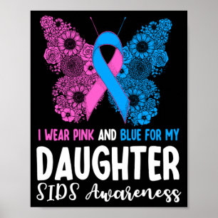 Männer tragen Rosa und Blau für Tochter Sids Poster