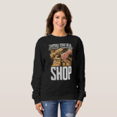 Männer treten zurück, oder ich verwandle Sie in Ho Sweatshirt (Vorne ganz)